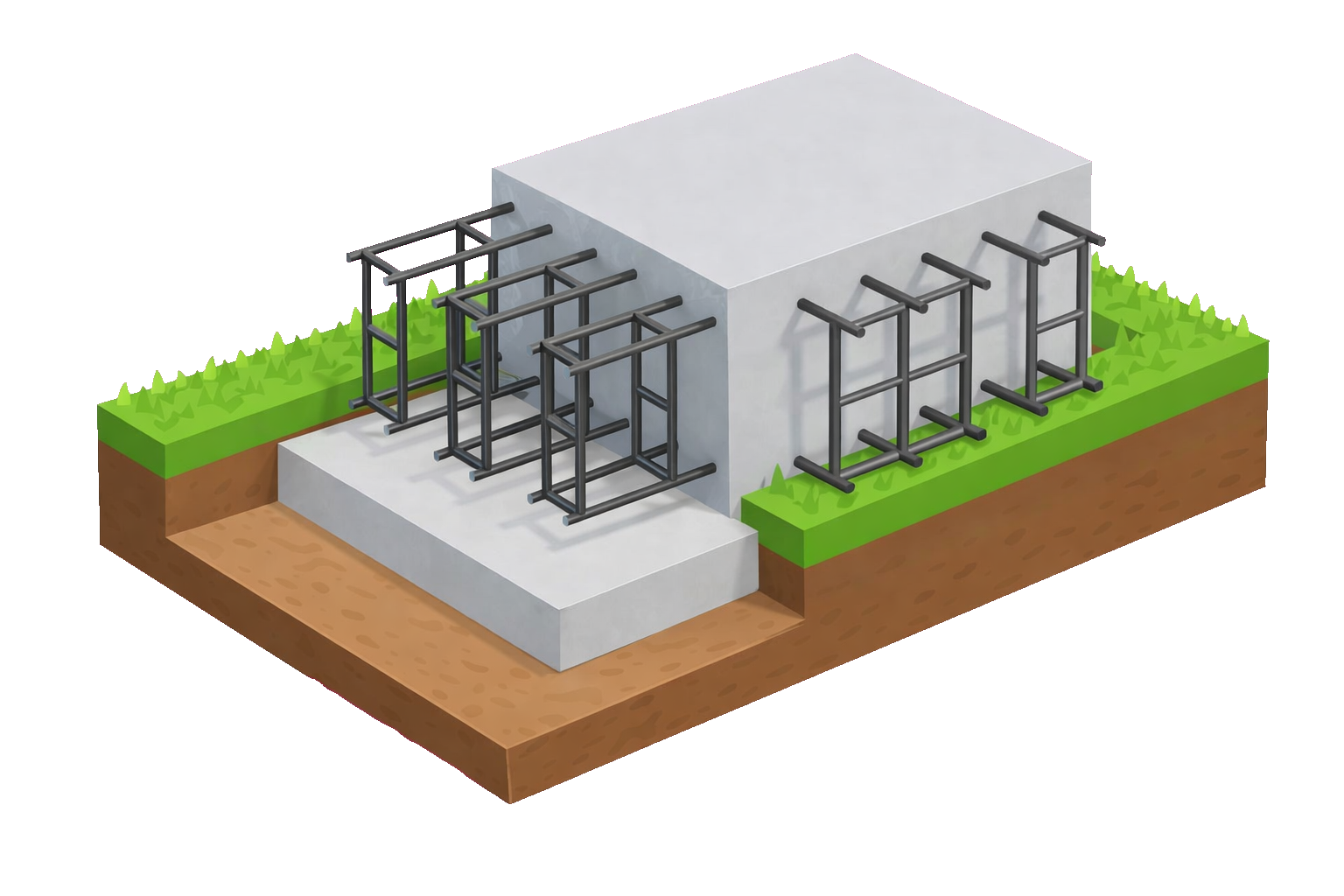 Монолитная плита